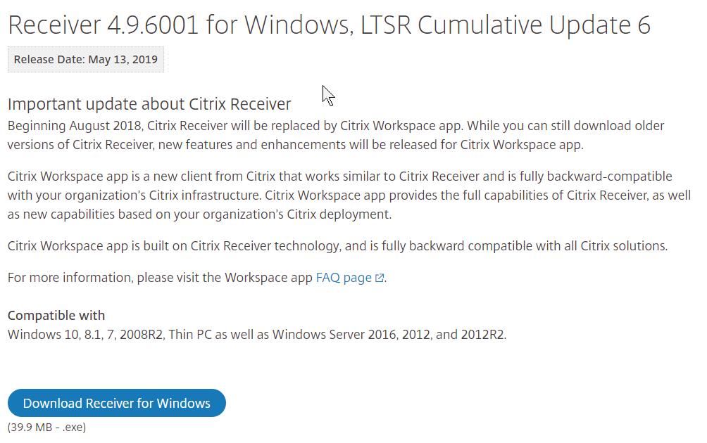 Free citrix download for windows 7